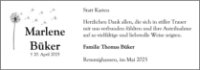 eine Anzeige